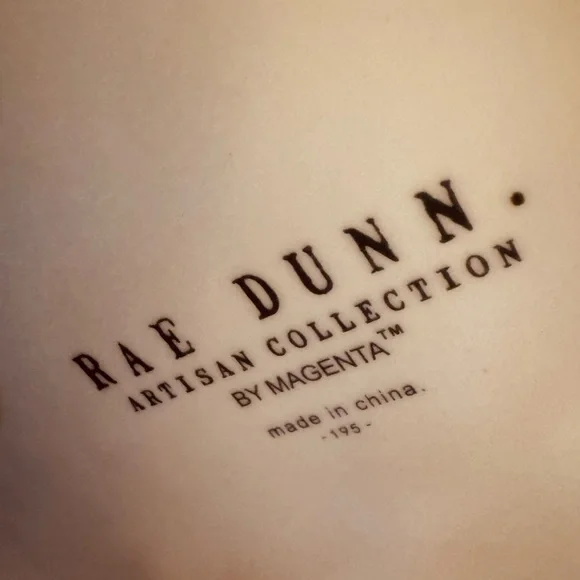 Rae Dunn Ceramic Tic Tac Toe Board 12”x12” - Picture 3 of 6